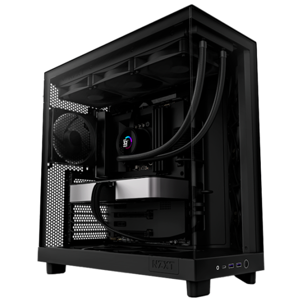 Корпус NZXT H6 Flow RGB Mid Tower / Черный photo 4