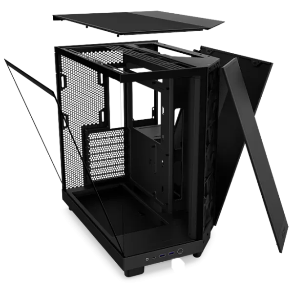 Корпус NZXT H6 Flow RGB Mid Tower / Черный photo 7