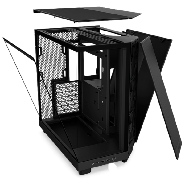 Корпус NZXT H6 Flow RGB Mid Tower / Черный photo 7