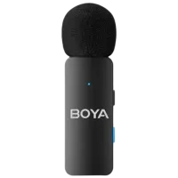 Microfon Boya BY-V4U + Charging Case Black photo 2