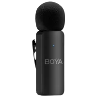 Microfon Boya BY-V4U + Charging Case Black photo 3