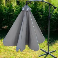 Umbrelă de grădină FunFit 3054 Gray photo 4