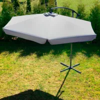 Umbrelă de grădină FunFit 3054 Gray photo 6