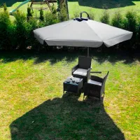 Umbrelă de grădină FunFit 3054 Gray photo 7