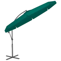 Umbrelă de grădină FunFit 3053 Green photo 2
