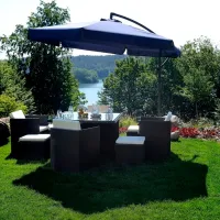 Umbrelă de grădină FunFit 3052 Blue photo 5