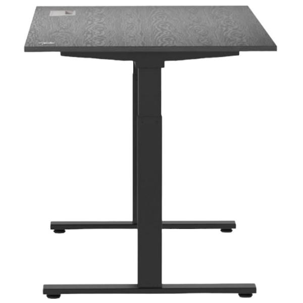 Офисный стол Kulik System E-Table Дерево/ Black photo 3