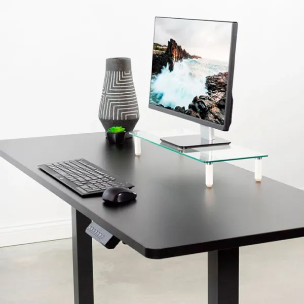 Офисный стол Kulik System E-Table Дерево/ Black photo 7