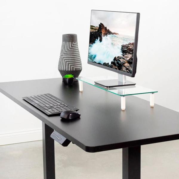 Офисный стол Kulik System E-Table Дерево/ Black photo 7