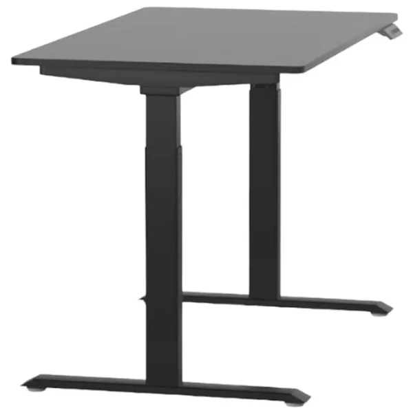 Офисный стол Kulik System E-Table Дерево/ Black photo 3