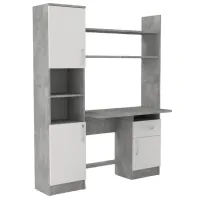 Офисный стол ML-Mobila МЛ- 7 ДСП/ Серый