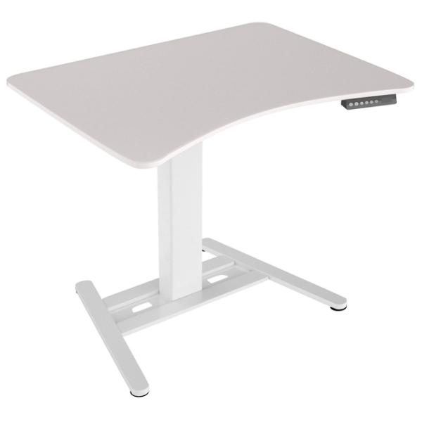 Masă de birou Kulik System E-Table Lemn/ White photo 1