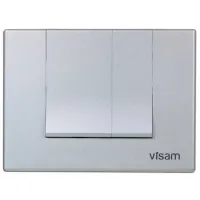Кнопка смыва Visam Alinda Пластик/ Двойная