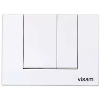 Кнопка смыва Visam Alinda Пластик/ Двойная