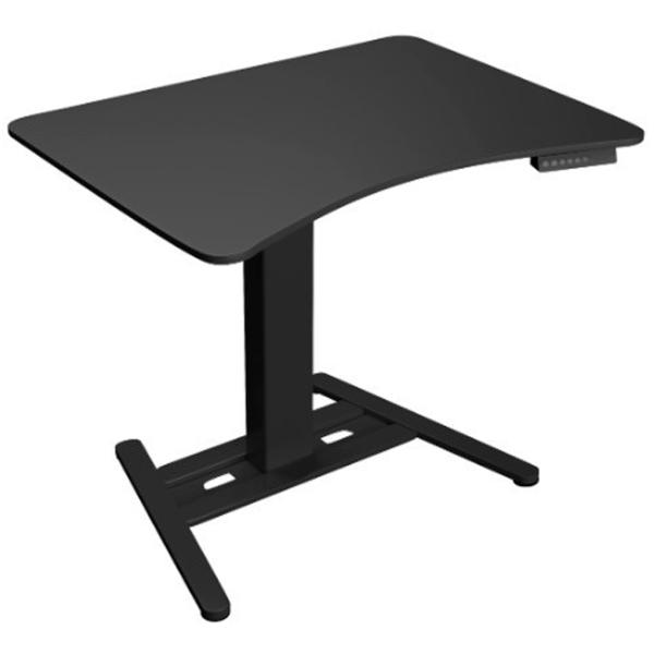 Офисный стол Kulik System E-Table Дерево/ Black photo 1