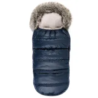 Sac de iarna Zaffiro Grow Up Blană artificială, poliester/ Navy Blue