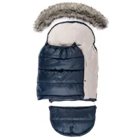 Sac de iarna Zaffiro Grow Up Blană artificială, poliester/ Navy Blue photo 4