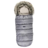 Sac de iarna Zaffiro Grow Up Blană artificială, poliester/ Gray