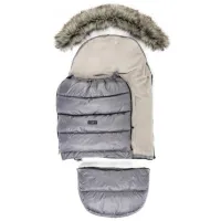 Sac de iarna Zaffiro Grow Up Blană artificială, poliester/ Gray photo 5