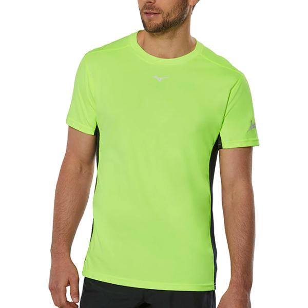 Футболка для мужчин Mizuno j2ga1022 100% полиэстер/ Green photo 1