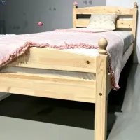 Детская кровать Mobicasa Lira 90 x 200 см/ Дерево/ Натуральный photo 3