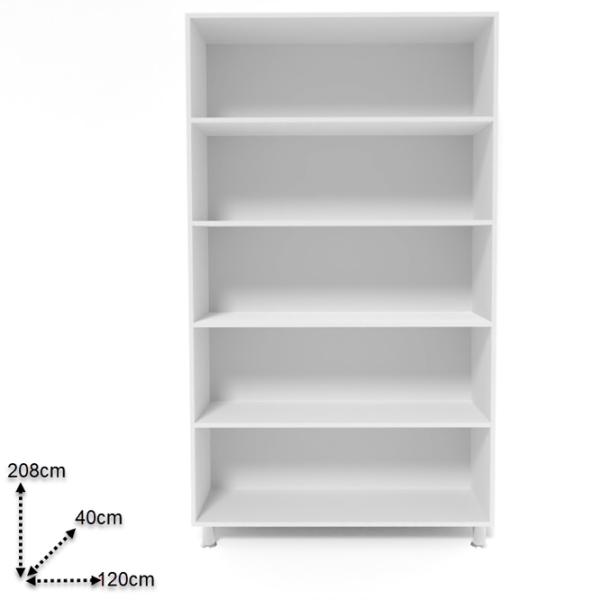 Dulap Smartex N4 120 x 40 x 208 / DSP / White photo 2