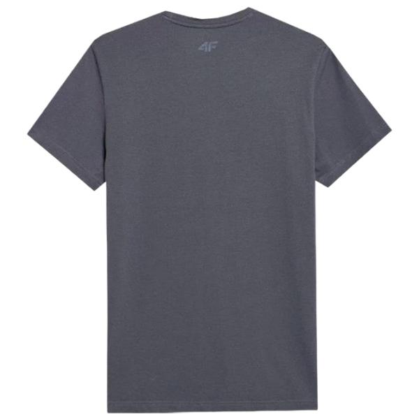 Tricou pentru bărbați 4F 4Fss23ttshm366 100% bumbac/ Gray photo 2
