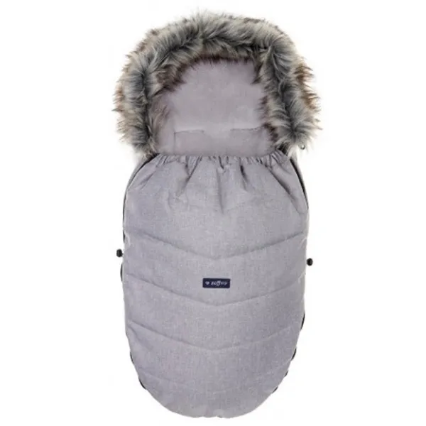 Sac de iarna Zaffiro Frosto Plush Melange Poliester/ Gray photo 1