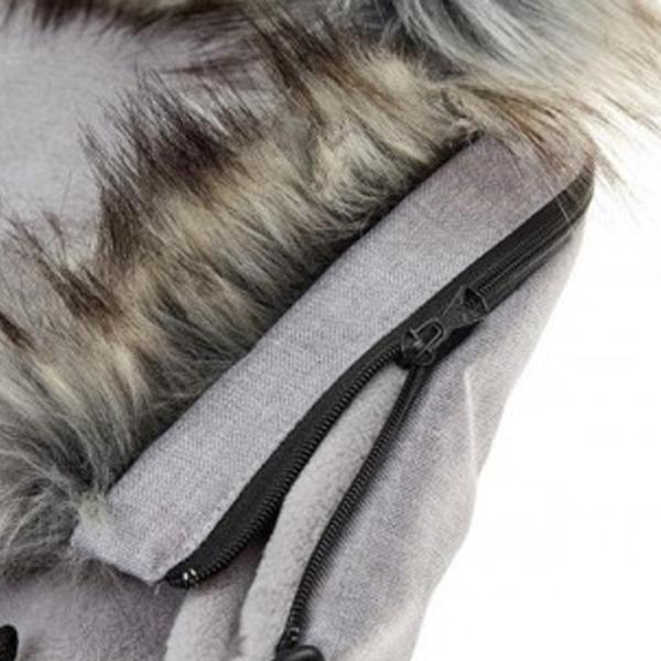 Sac de iarna Zaffiro Frosto Plush Melange Poliester/ Gray photo 3