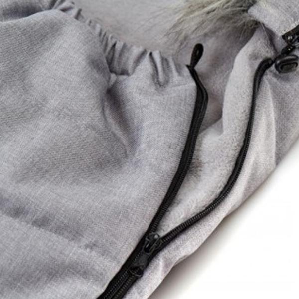 Sac de iarna Zaffiro Frosto Plush Melange Poliester/ Gray photo 4