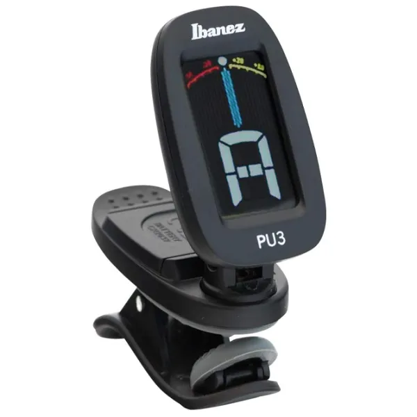 Tuner pentru chitară Ibanez PU3 BK Black/ Plastic photo 3