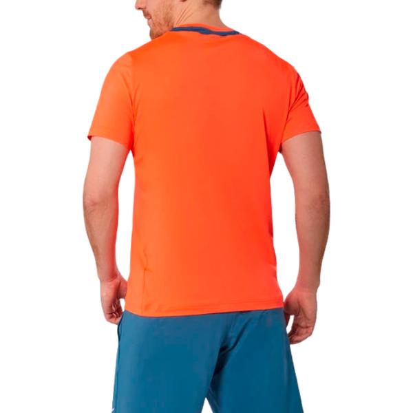 Футболка для мужчин Mizuno 62gaa001 100% хлопок/ Оранжевый photo 2