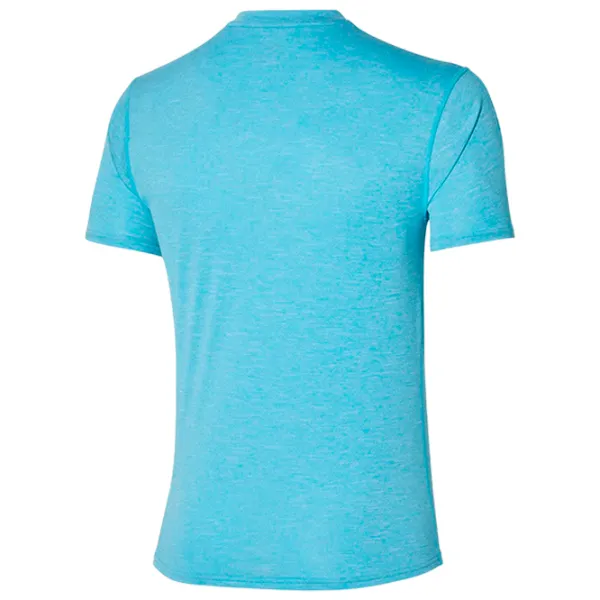 Tricou pentru bărbați Mizuno j2gaa006 100% poliester/ Blue photo 2