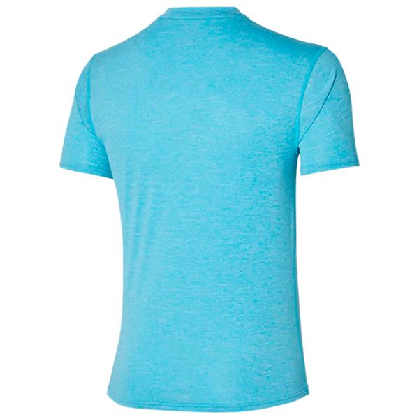 Tricou pentru bărbați Mizuno j2gaa006 100% poliester/ Blue photo 2