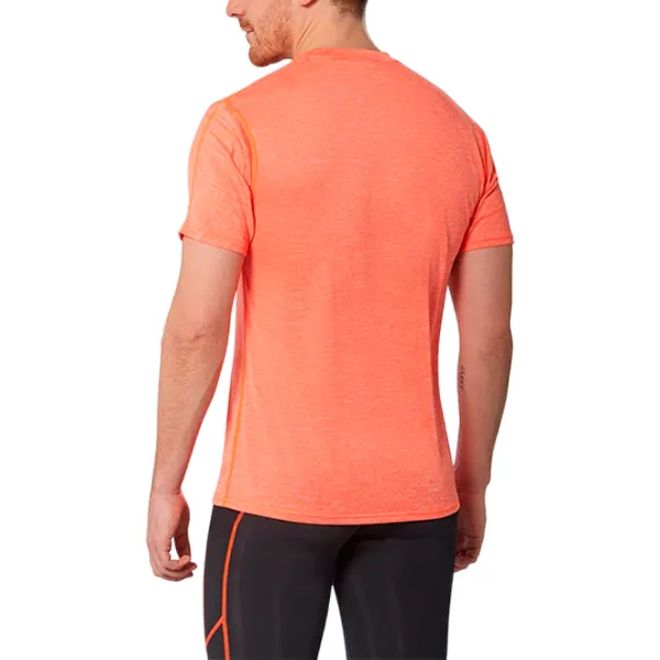 Tricou pentru bărbați Mizuno j2gaa006 100% poliester/ Orange photo 2