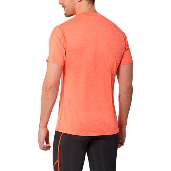 Tricou pentru bărbați Mizuno j2gaa006 100% poliester/ Orange photo 2