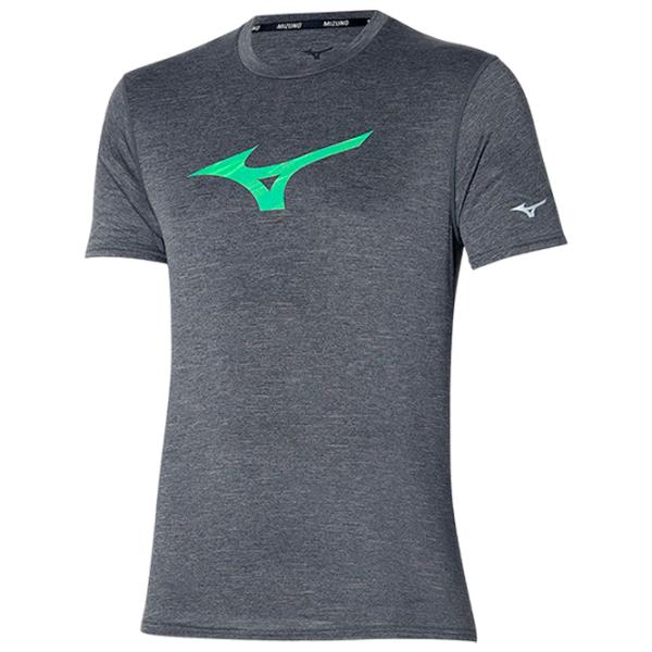 Tricou pentru bărbați Mizuno j2gaa006 100% poliester/ Gray photo 1