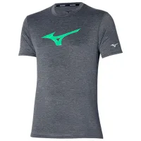 Tricou pentru bărbați Mizuno j2gaa006 100% poliester/ Gray