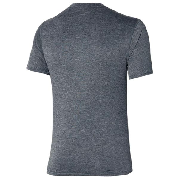 Tricou pentru bărbați Mizuno j2gaa006 100% poliester/ Gray photo 2