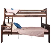 Детская кровать Mobicasa Mowgli 80 x 200 cm / Дерево / Грецкий орех