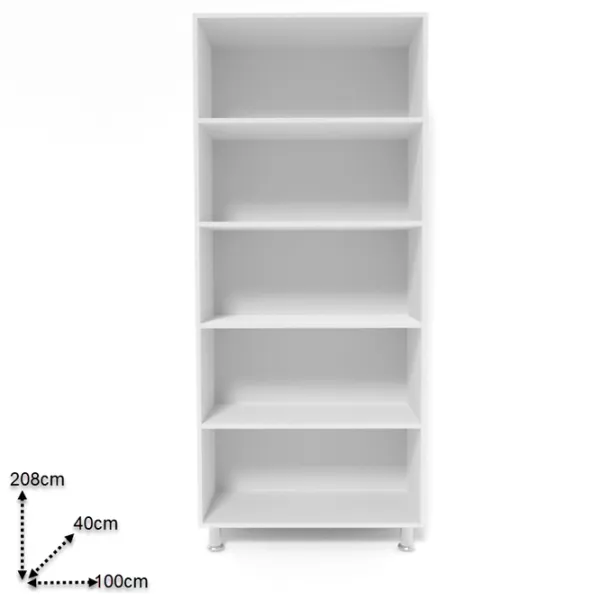 Dulap Smartex N4 100 x 40 x 208 / DSP / White photo 2