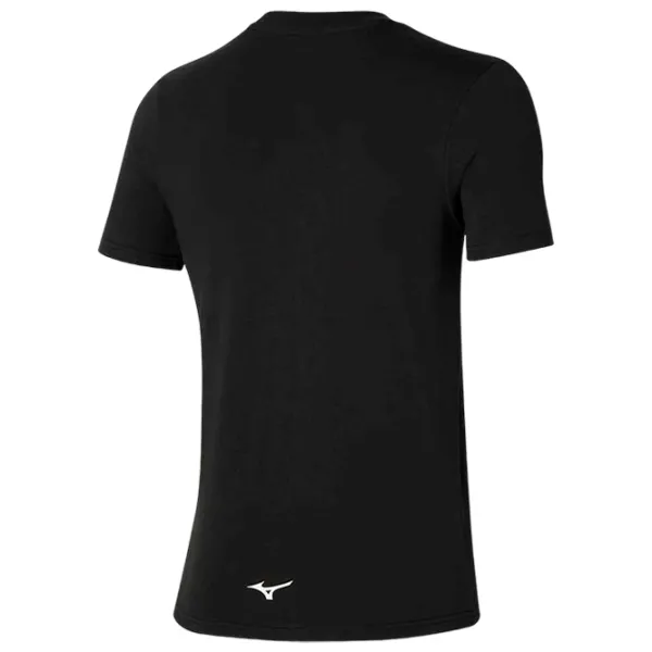 Tricou pentru bărbați Mizuno k2gaa001 100% bumbac/ Black photo 2