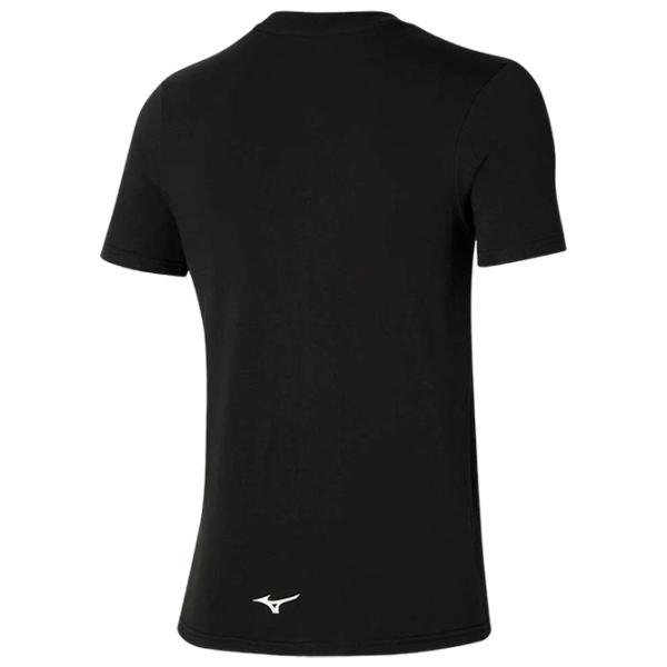 Tricou pentru bărbați Mizuno k2gaa001 100% bumbac/ Black photo 2