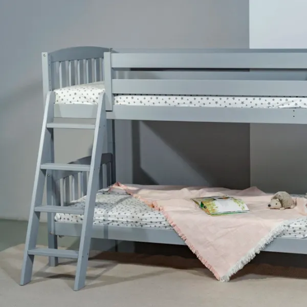 Детская кровать Mobicasa Дино 90 x 200 см/ Дерево/ Серый photo 2