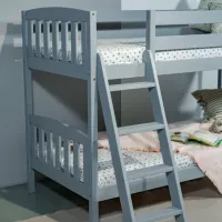 Детская кровать Mobicasa Дино 90 x 200 см/ Дерево/ Серый photo 3