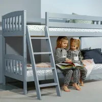 Детская кровать Mobicasa Дино 90 x 200 см/ Дерево/ Серый photo 5