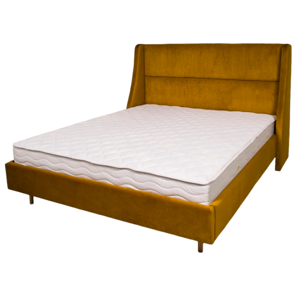 Кровать Mobilier Vera-2 160 x 200 см/ ЛДСП/ Желтый photo 1 Кровать Mobilier Vera-2 160 x 200 см/ ЛДСП/ Желтый photo 1