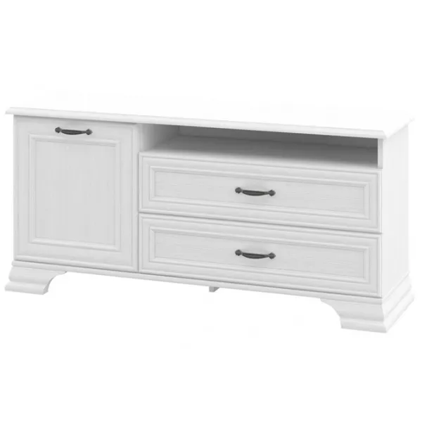 Тумбочки Juno МN-132-1 129 x 61 x 38см/ ЛДСП/ White photo 1 Тумбочки Juno МN-132-1 129 x 61 x 38см/ ЛДСП/ White photo 1