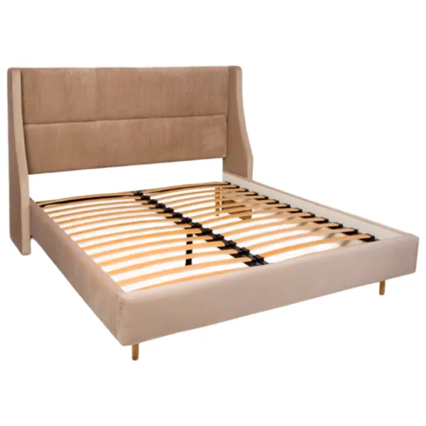 Кровать Mobilier Vera-2 180 x 200 см/ ЛДСП/ Бежевый photo 2