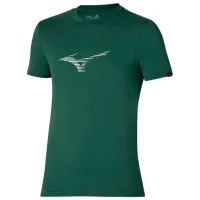 Tricou pentru bărbați Mizuno k2gaa001 100% bumbac/ Green